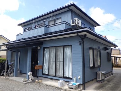 高崎市（吉井町）　T様邸　屋根・外壁塗装工事 | 屋根塗装